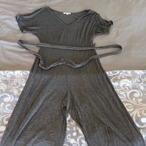 GREY JUMPSUIT